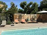 Coin détente piscine