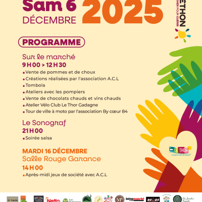 Téléthon 2025 au Thor - EN