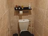 Salle de douche avec WC