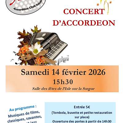 Concert d'accordéon - EN