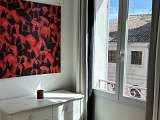 Chambre avec touche artistique