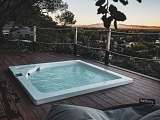 Vue et jacuzzi