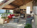 Coin barbe cue