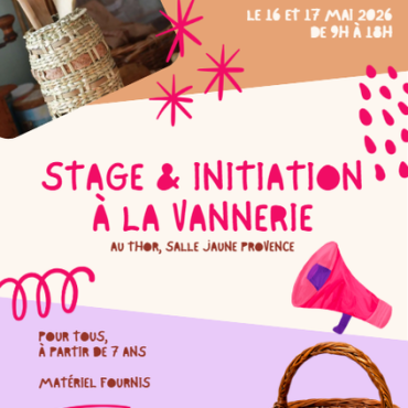 Stage & Initiation à la vannerie - EN