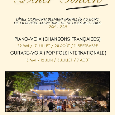 Dîner Concert Duo Guitare Voix - EN