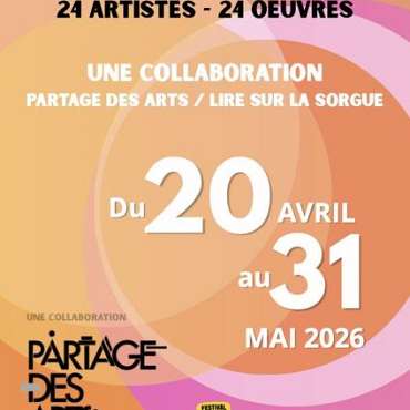 Exposition Partage des Arts - Lire sur la Sorgue - EN