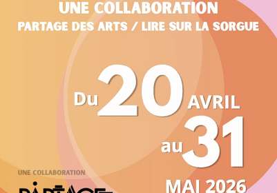 Exposition Partage des Arts - Lire sur la Sorgue - EN