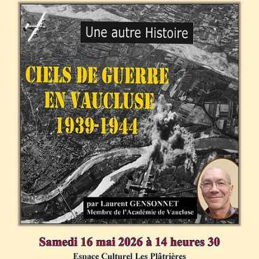 Conférence Memòri “Ciels de Guerre en Vaucluse - 1939-1944” - EN