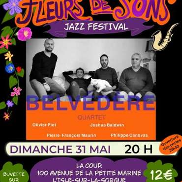 Concert de Jazz - Belvédère 4tet - EN