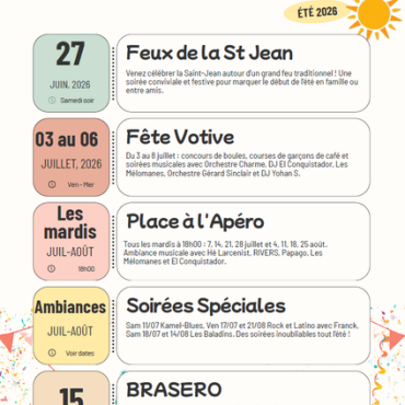Feux de la Saint Jean - EN