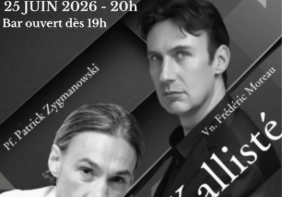 Concert Piano et Violon - Patrick Zygmanovsi et Frédéric Moreau - EN