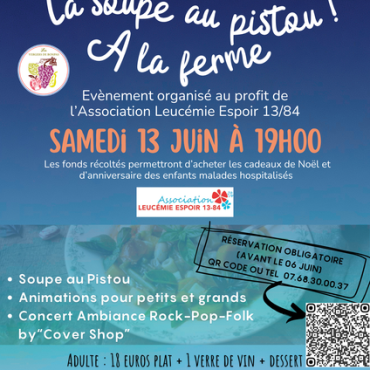 Soupe au pistou à la ferme - EN