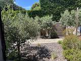 jardin arrière les Oliviers