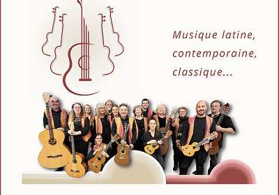 Orchestre de Guitares de Provence à Campredon - EN
