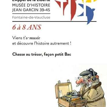 Visite avec un livret jeux, 6 à 12 ans ! - EN