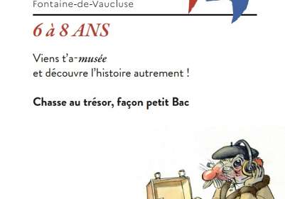 Visite avec un livret jeux, 6 à 12 ans ! - EN