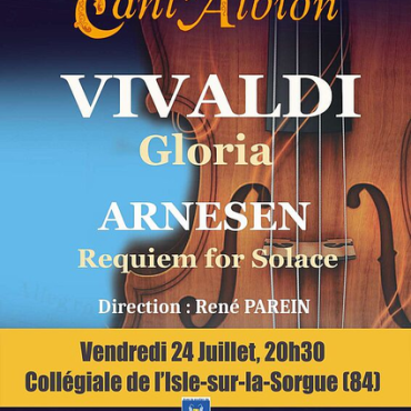 VIVALDI et ARNESEN par le Chœur et l'Orchestre Cant'Albion - EN