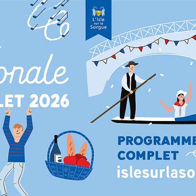 Fête Nationale à L'Isle-sur-la-Sorgue - EN