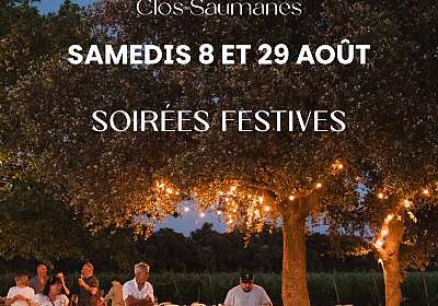 Soirée festive face aux vignes - EN
