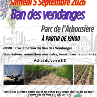 Ban des Vendanges 2026 - EN