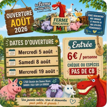 Une journée à la Ferme de Billy-Billy - EN