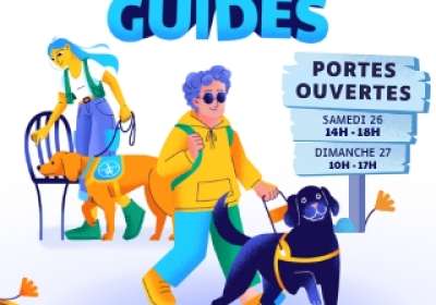 Les Journées des Chiens Guides à la Fondation Frédéric Gaillanne - EN