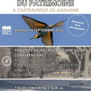 Journées Européennes du Patrimoine (J.E.P.) - Gadagne - EN