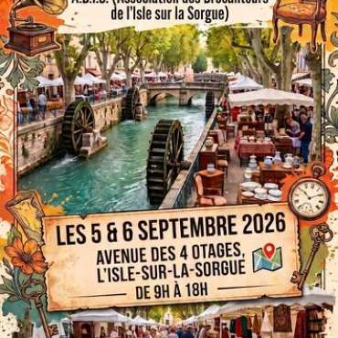 FOIRE A LA BROCANTE DE SEPTEMBRE 2026 - EN