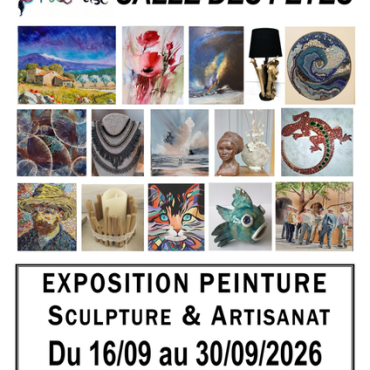 Exposition Peinture, Sculpture et Artisanat - EN