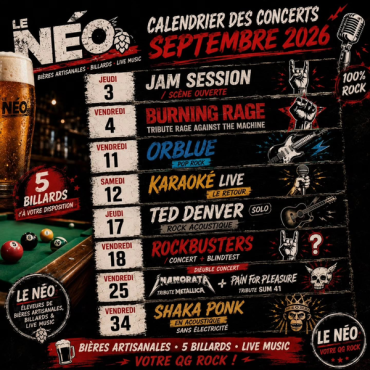 Septembre au Néo - EN