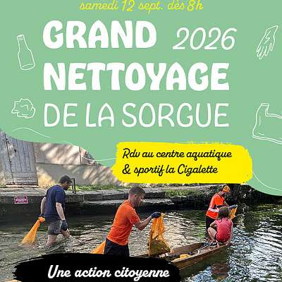 Grand nettoyage de la Sorgue - EN