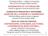 27e Édition du Festival Trace de Poète - Musique et Poésie_L'Isle-sur-la-Sorgue
