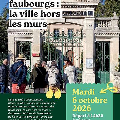 Balade urbaine - Sur les traces des Faubourgs - EN
