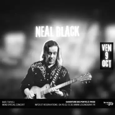 Neil Black en concert au Sonograf - EN