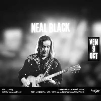 Neil Black en concert au Sonograf - EN
