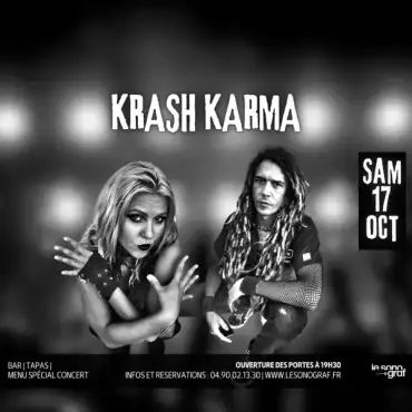 Krash Karma en concert au Sonograf - EN