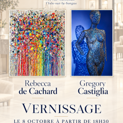 Vernissage exposition Rebecca de Cachard et Grégory Castiglia - EN