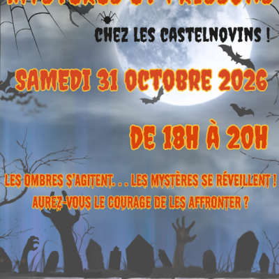 Mystères et frissons chez les Castelnovins ! - EN