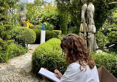 Atelier d'écriture à La Fondation Villa Datris - EN