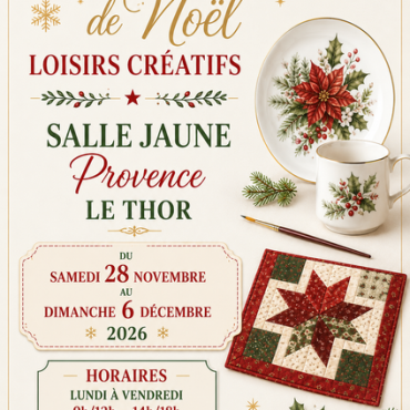 Exposition de Noël Loisirs Créatifs - EN