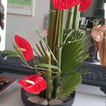 Japanese floral art course - Sogetsu School