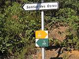 Balisage Les Ocres à vélo